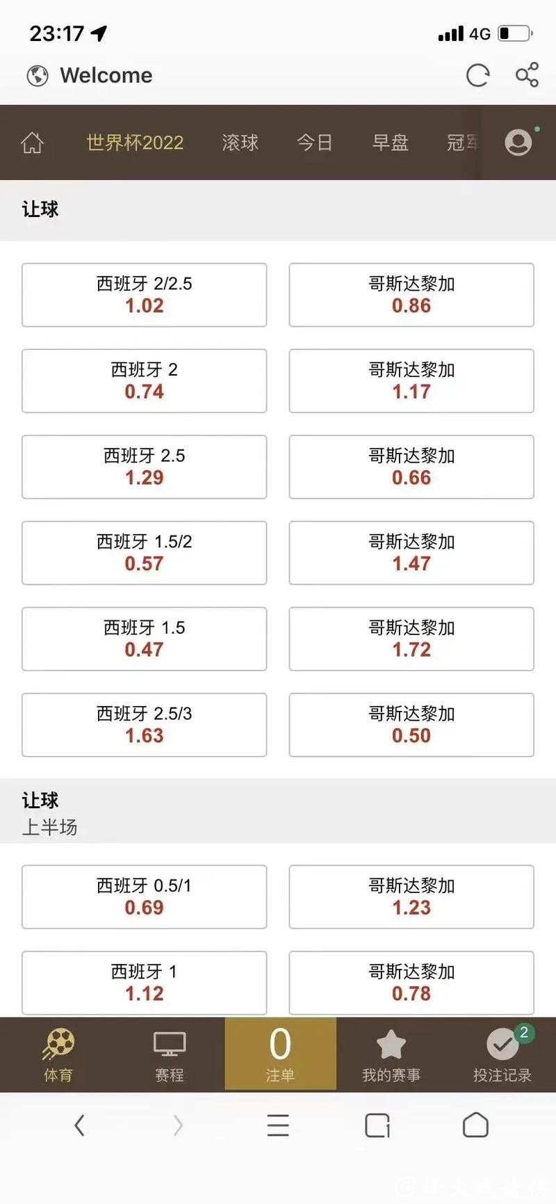 世界杯滚球赔率分析技巧大全 世界杯滚球赔率分析技巧大全